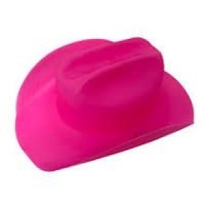 CHAPEU PLAST ROSA COWBOY