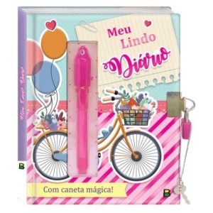 MEU LINDO DIARIO ROSA C/CHAVE