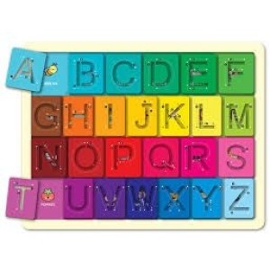 VAMOS ESCREVER ALFABETO VAZADO BABEBI