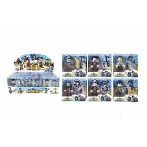 BONECOS PLAST PIRATES