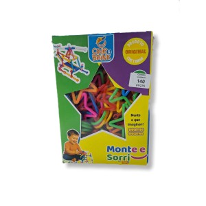 CRIE E BRINK MONTE E SORRI 140PÇ CAIXA 