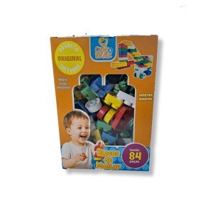 CRIE E BRINK BLOCOS DE MONTAR 84PÇ CAIXA 