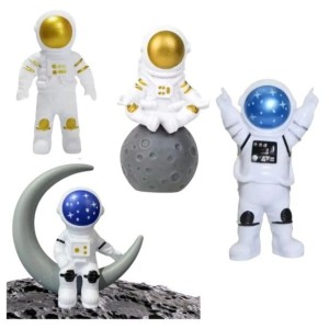 KIT DE BONECOS ASTRONAUTAS 