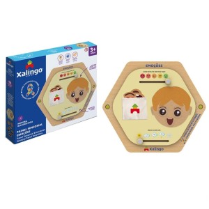 PAINEL SENSORIAL EMOÇÕES MODULAR XALINGO 