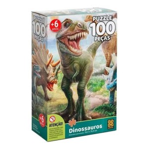 Q.CAB 100PC DINOSSAURO GROW