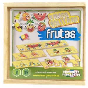 VAMOS SOLETRAR FRUTAS