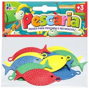 PEIXE P PESACARIA C/10 LE PLASTIC
